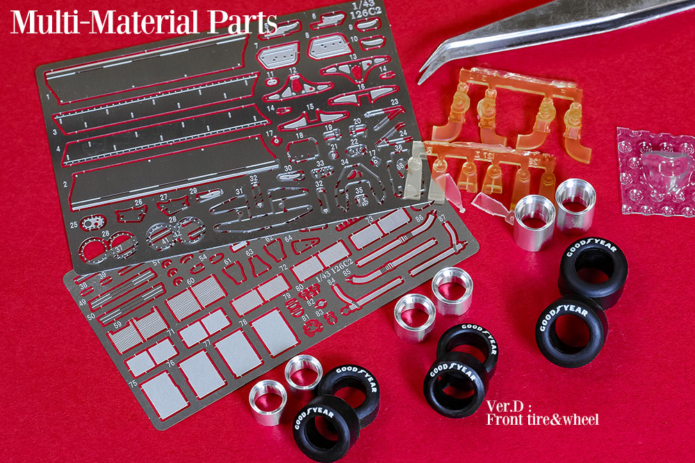 1/20 スタジオ27 フェラーリ126C2 サンマリノGP メタル製キット 【公式