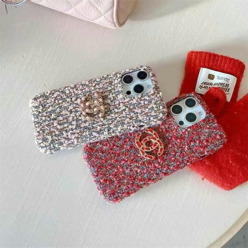 iphone ケース シャネル 風 chanel スマホケース ツイード iphone