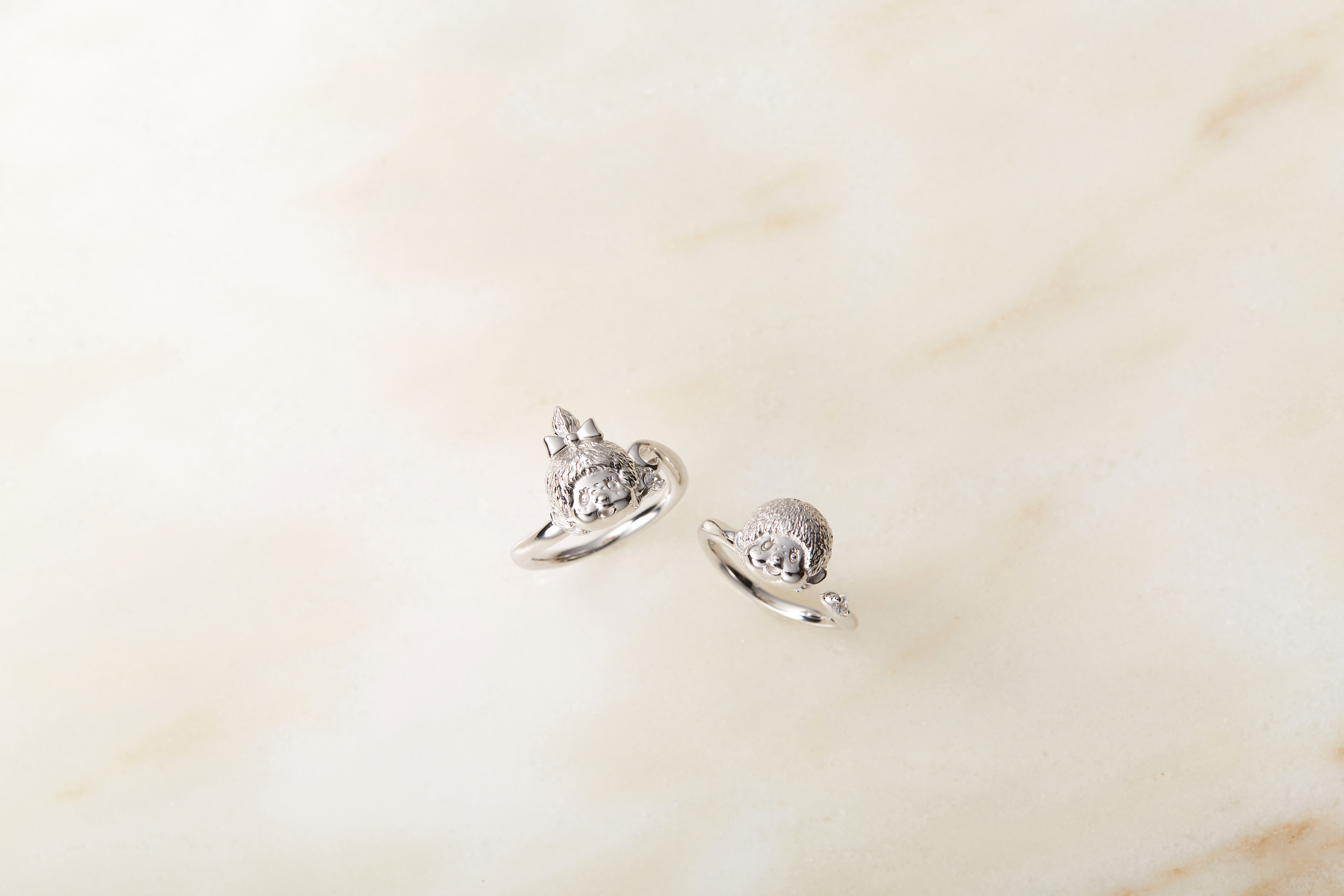 限定 【23体】 46周年記念 モンチッチ シルバーリングセット 3170