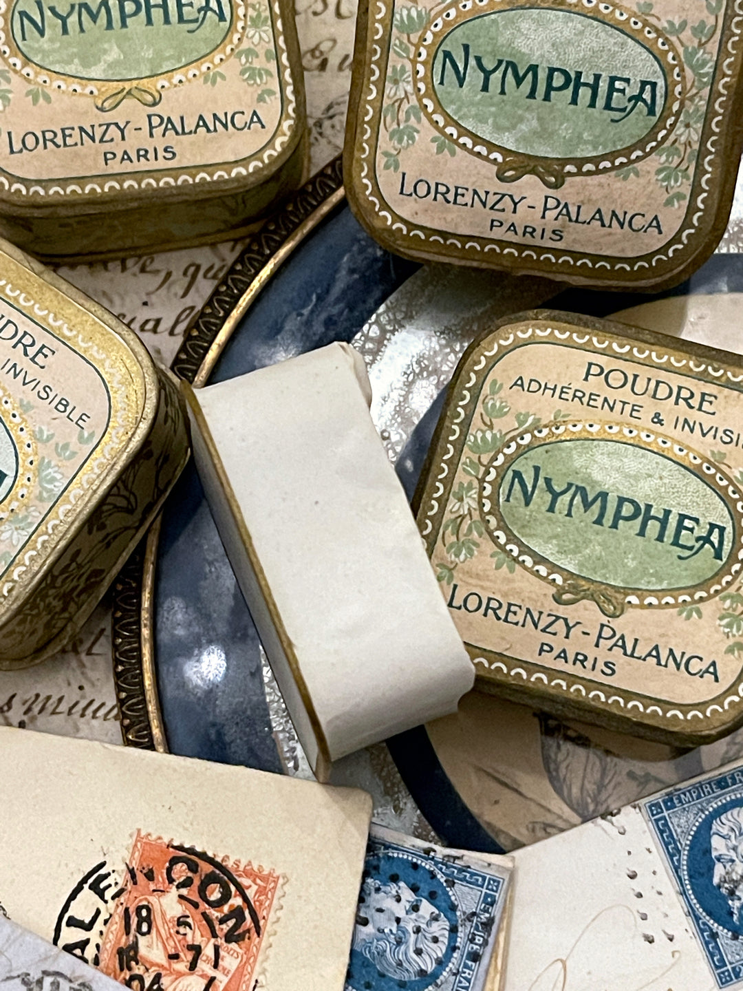 Original Antique French Nymphea Lorenzy - Palanca - Paris boxes