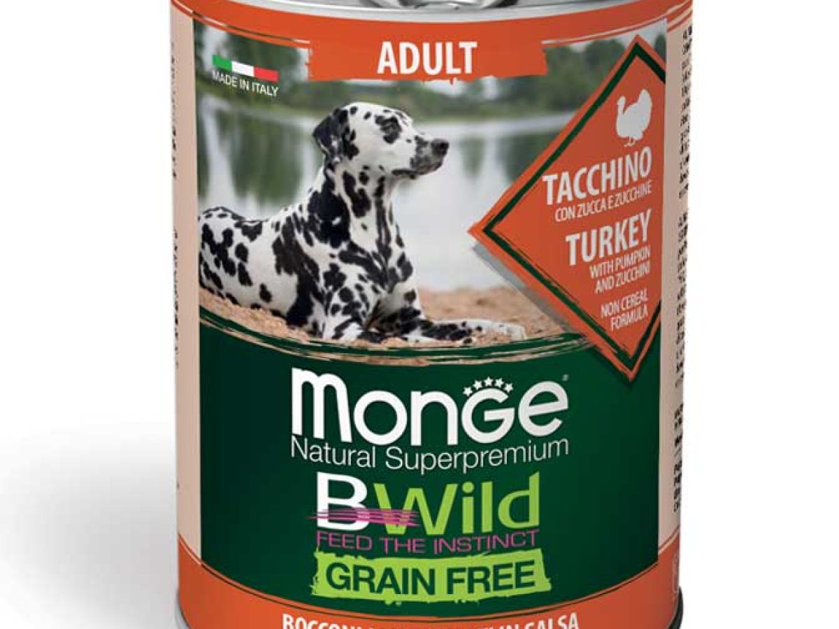 Monge Natural Super Premium Bwild Grain Free Formula All Breeds