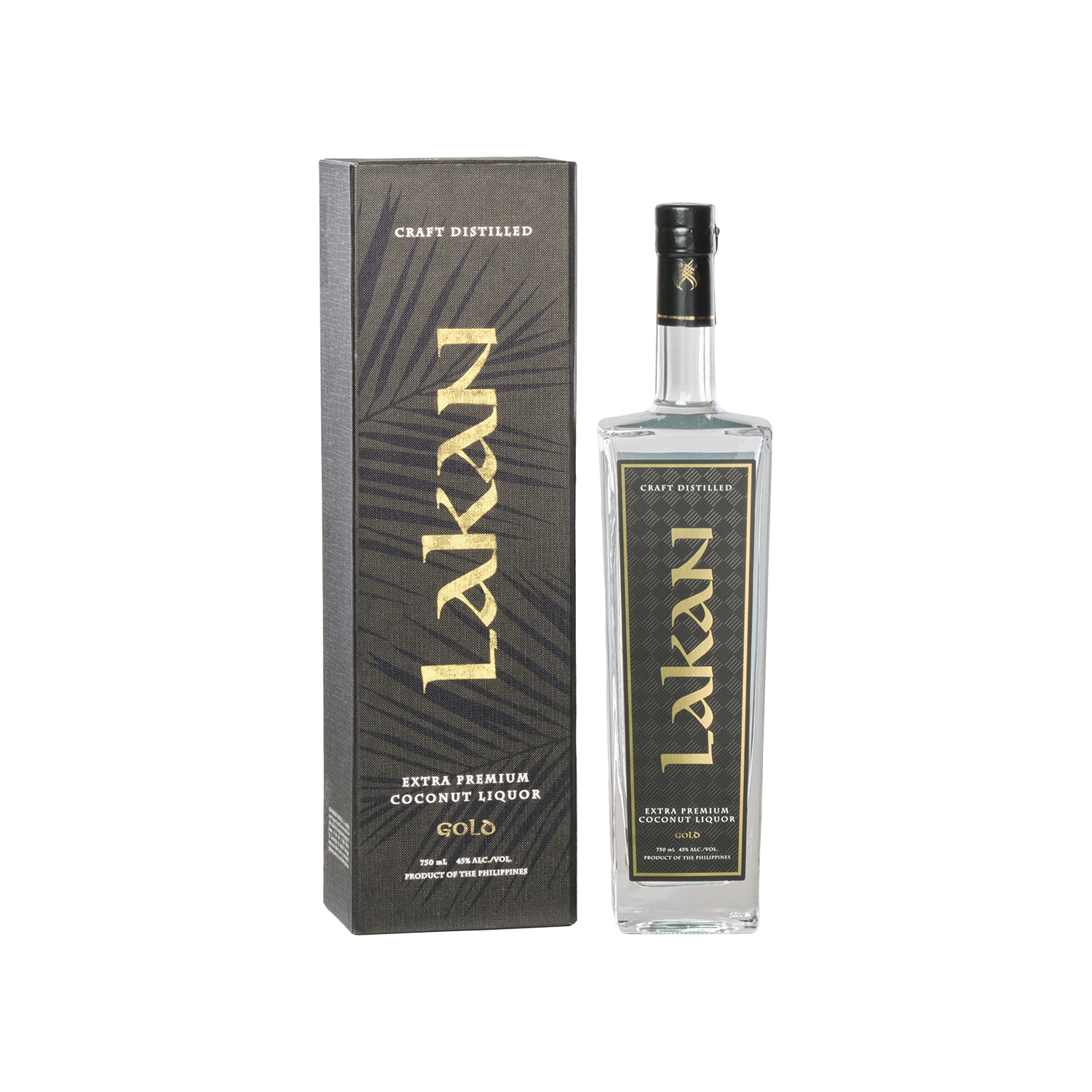 Lakan Extra Premium Coconut Liquor - Gold - Gold Quality Award