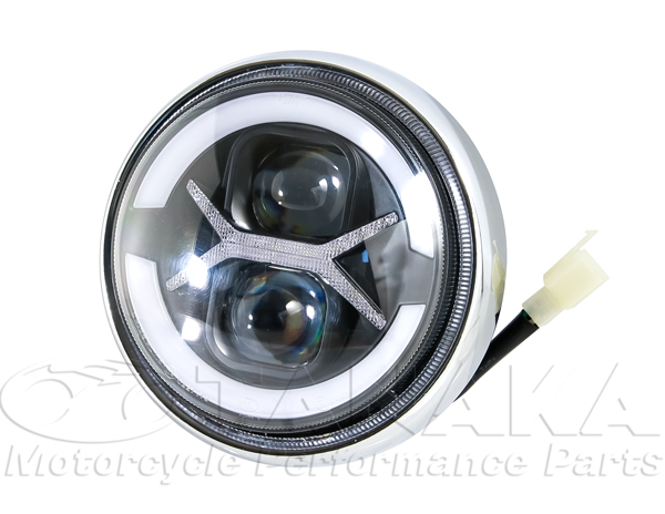 1735wモンキー純正ヘッドライト用 カスタマイズLEDヘッドライト