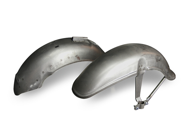 261w初期型シャリータイプ 鉄カブトフェンダー タイプ2 未塗装 前後