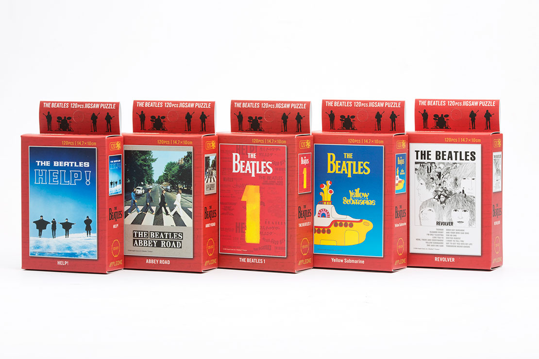 The Beatles レコード型アートオブジェ The Beatles レコード型アート