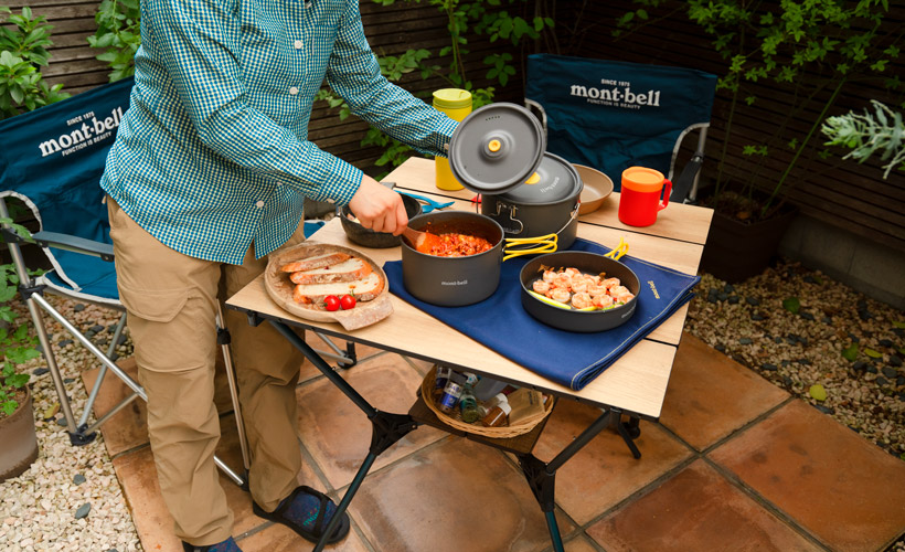 mont-bell モンベル マルチフォールディングテーブルワイド ボード付き
