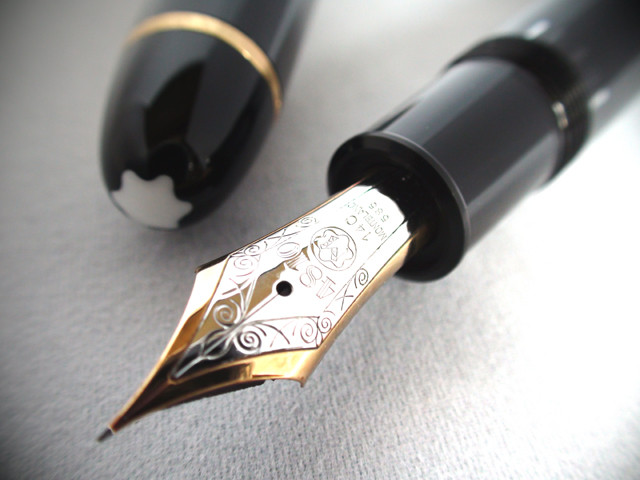 Mont Blanc Meisterstück 149 万年筆 14C 中白 モンブラン 美品 149