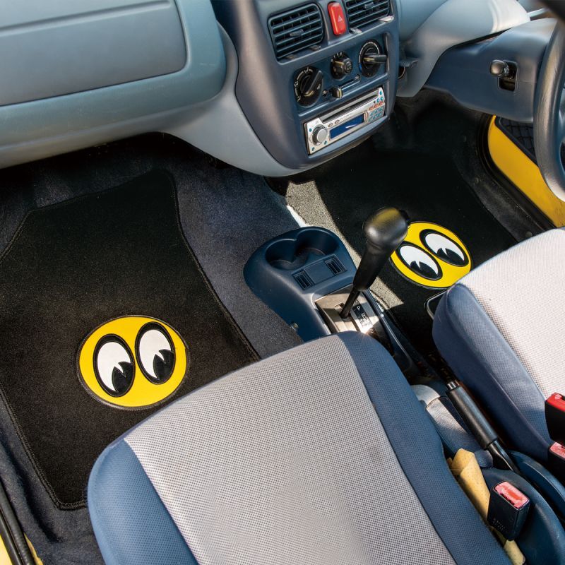 MOONEYES Universal Floor Mats with MOONEYES Logo ムーンアイズ