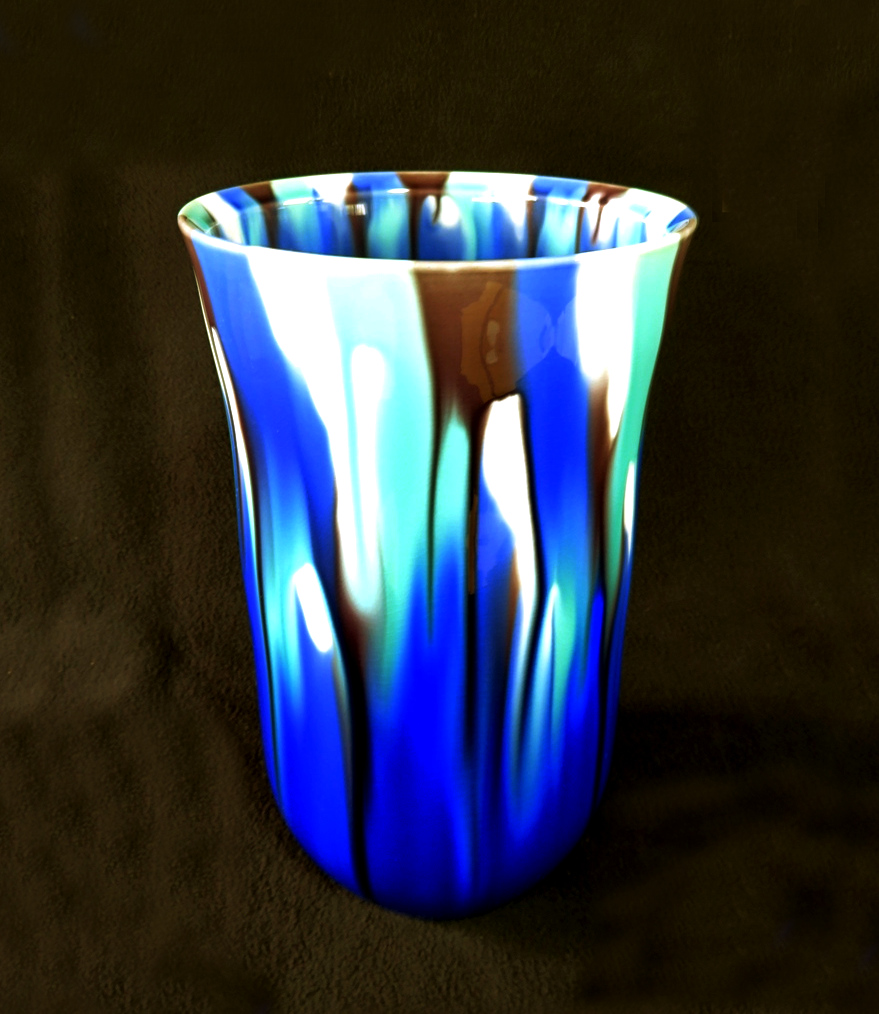 三代 徳田八十吉 花瓶 | 株式会社もろはし美術店