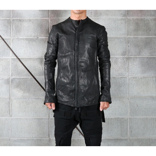 incarnation、 22-41647 、Buffalo Leather No Collar Moto Jacket_