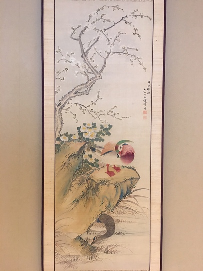 趙佶 白鷹図 三尺中堂掛軸 掛け軸 中式 花鳥画 趙佶 白鷹図 三尺