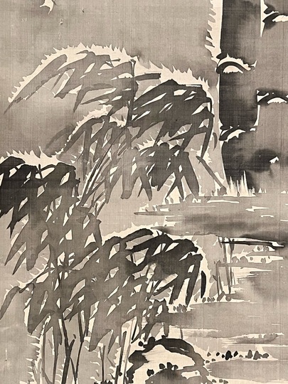 黄檗大鵬 墨竹図｜古美術・掛け軸の販売・買取・鑑定-松本松栄堂