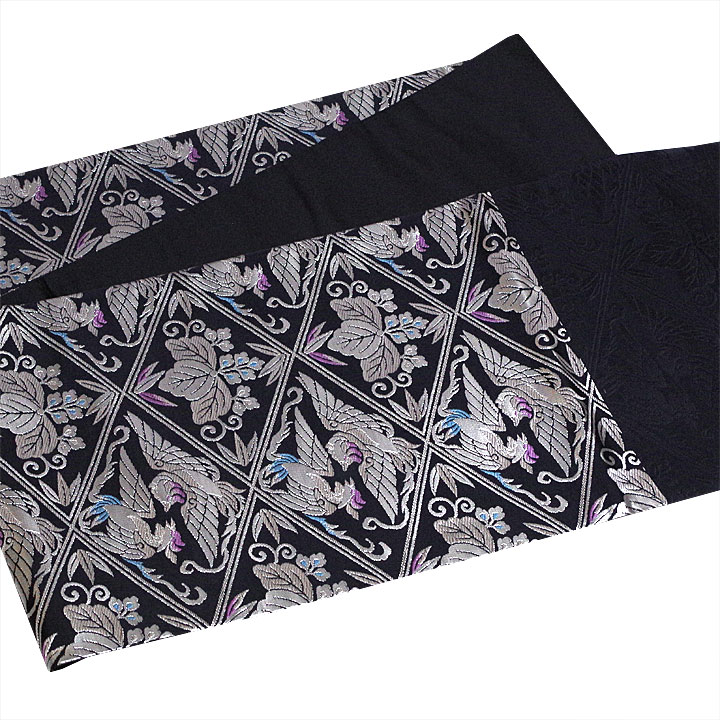 作家もの大きな一点物帯留特集純銀と縞瑪瑙浮かせ彫りボタニカル