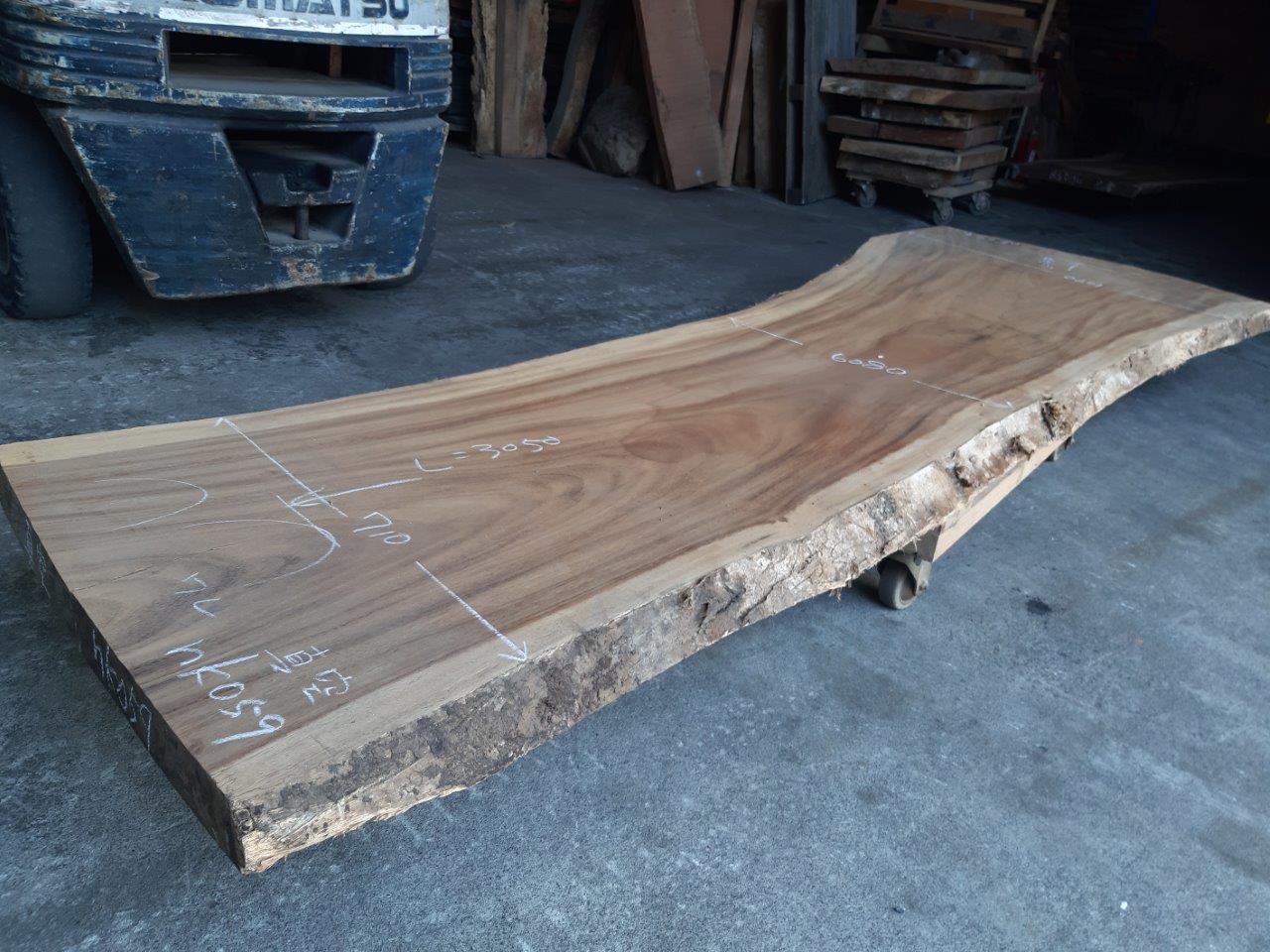 天然木 新潟工場 モンキーポッド材 一枚板 DIYテーブル用天板 セール