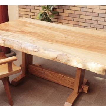 天然木 東京 新宿 東五軒町店展示 欅（けやき・ケヤキ）材 一枚板