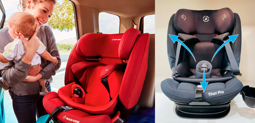 チャイルドシートのMAXI-COSI（マキシコシ）