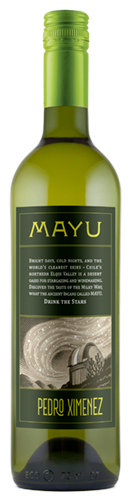 Mayu Pedro Ximenez: Elqui Valley Chile