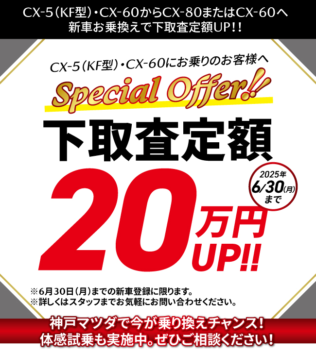 2025GW】HAPPY DRIVE FAIR~Largeスペシャルオファー～ - 神戸マツダ
