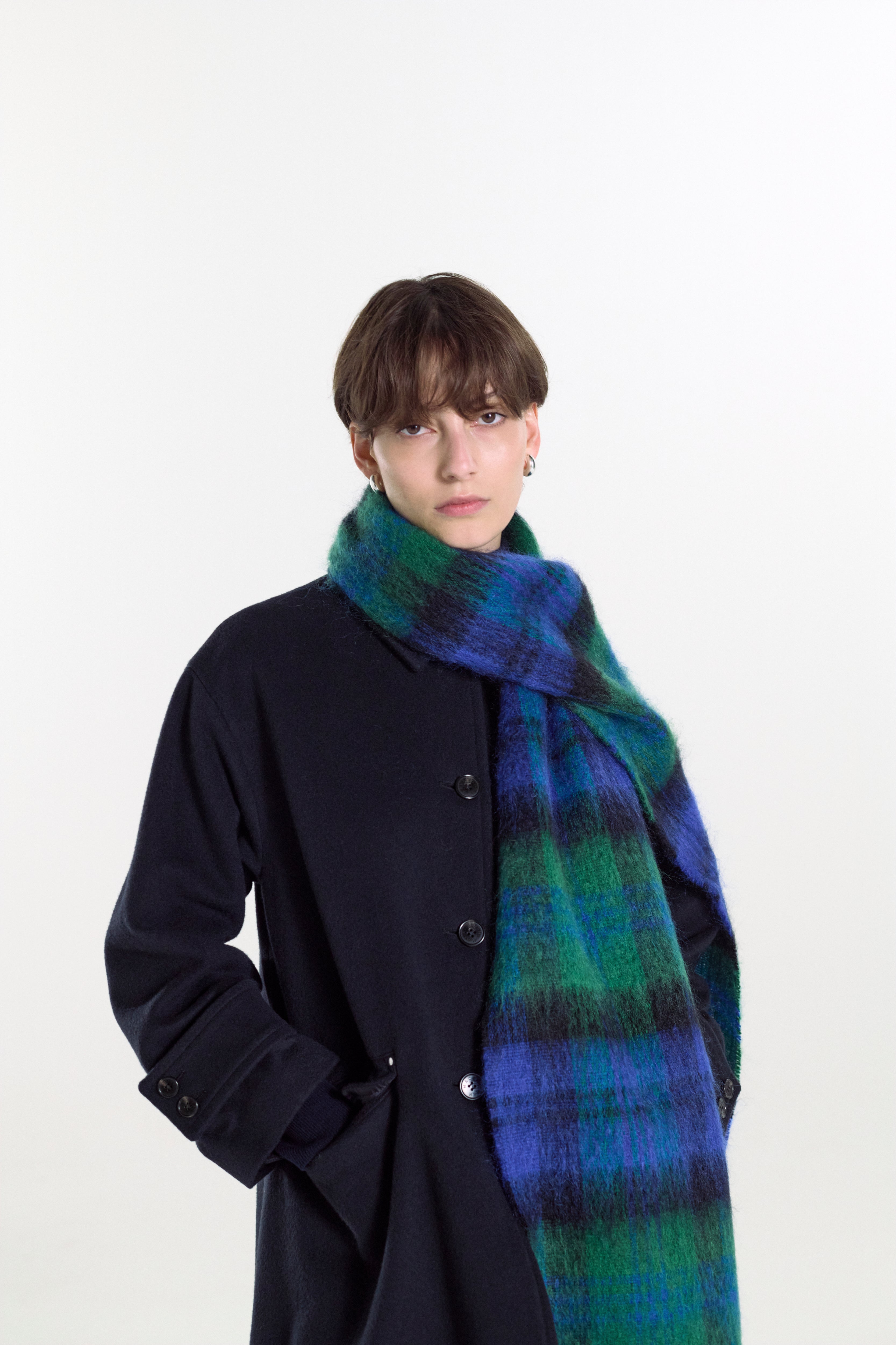 ♦︎美品♦︎マッキントッシュロンドン 女優襟 チェスターコート