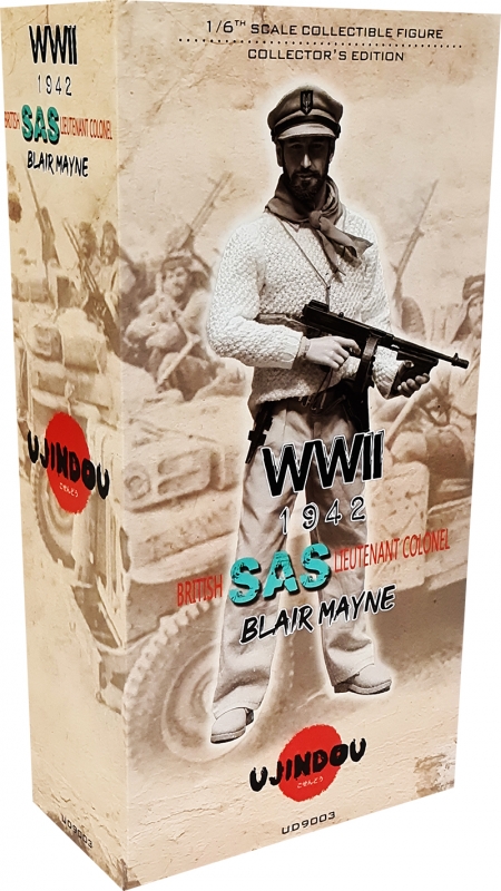 WWII 1943 SAS Lieutenant フィギュア Toypanic - Malaysia's Premier