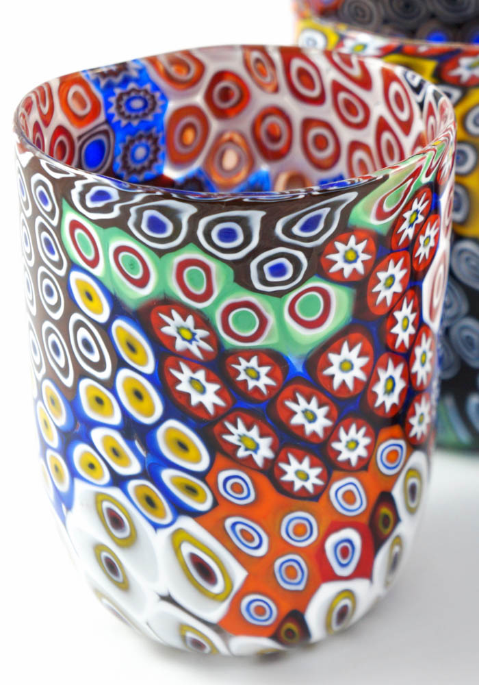 MURANO ムラノ ポイント ミルフィオリ グラス MURANO ムラノ ポイント