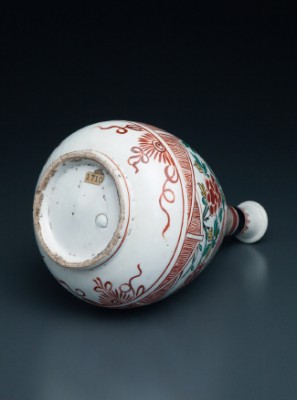 古九谷色絵牡丹文瓶 | 商品詳細 東洋古陶磁の前坂晴天堂