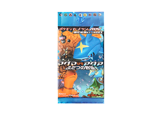 ポケモンカードゲーム ADV ふたつの野望 マグマvsアクア 未開封 パック