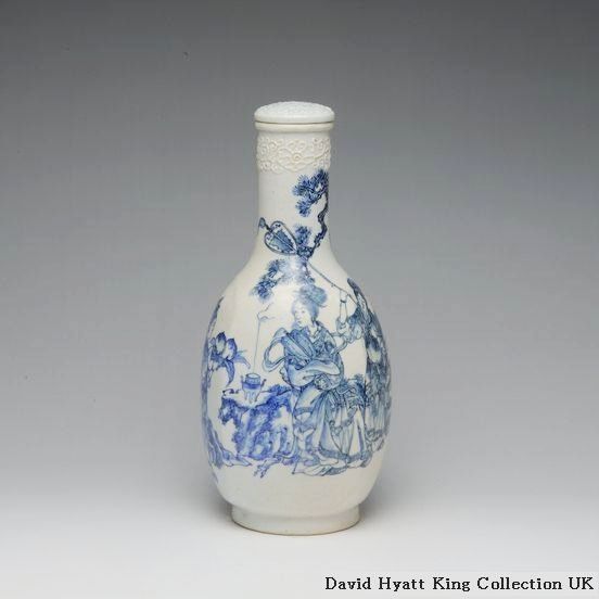 真葛香山 染付龍花瓶 初代宮川香山 遺作展 ～初代から二代へ～ | 宮川