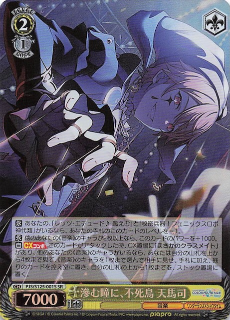 SR】滲む瞳に、不死鳥 天馬司 PJS/S125-001S - マナソース