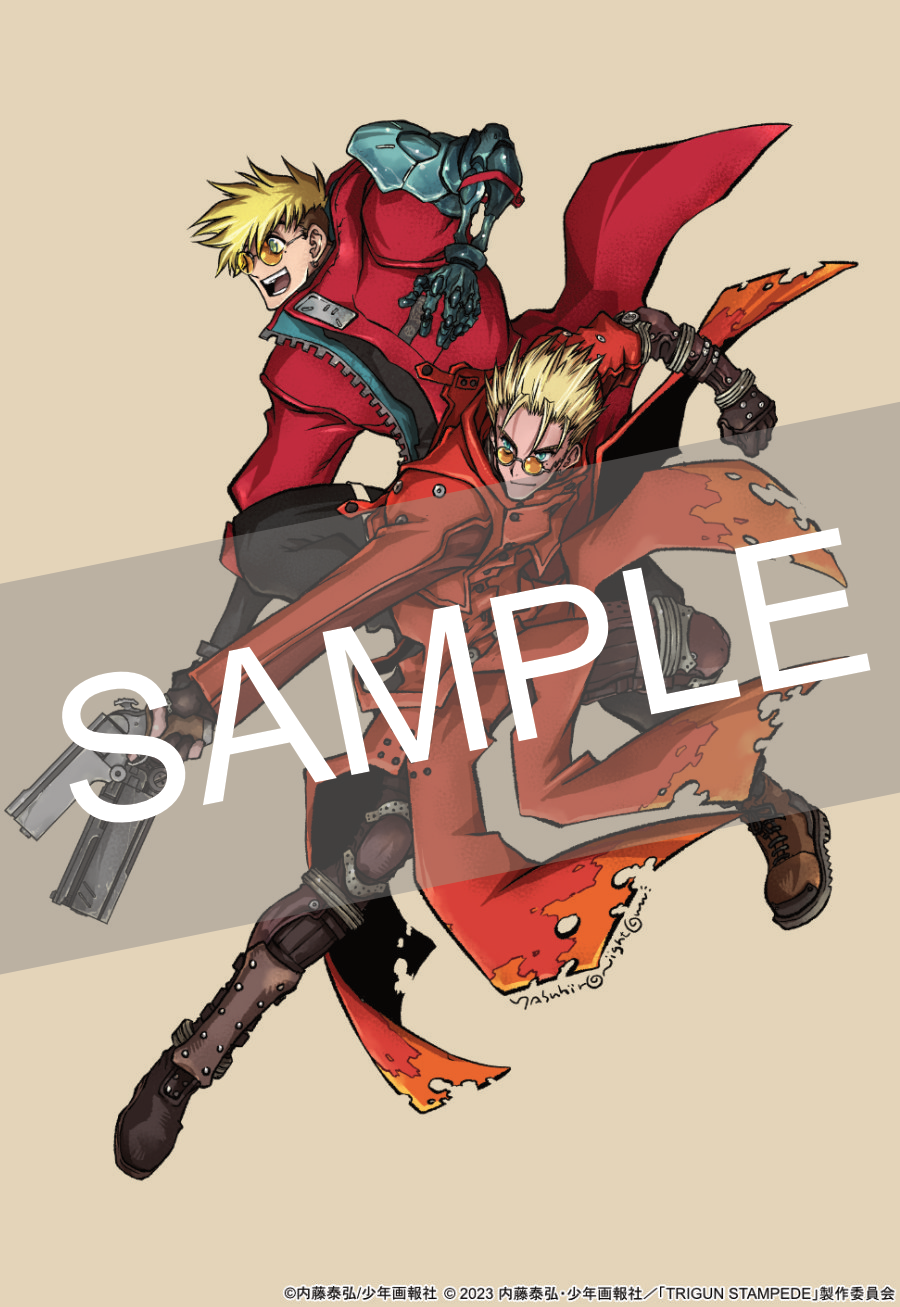 トライガンマキシマム 複製原画セット 内藤泰弘の世界展 トライガン