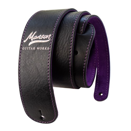 Manson Premium Leather Guitar Strap