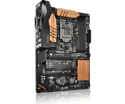 Mainboard H170 Asrock H170 Performance CPU： I7-6700K、MB：ASRock