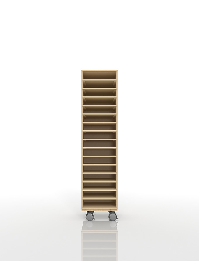 A4書類収納棚 16段|収納棚の通販ならマルゲリータ