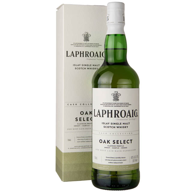 Laphroaig Oak Select Cask Collection Islay Single Malt Scotch