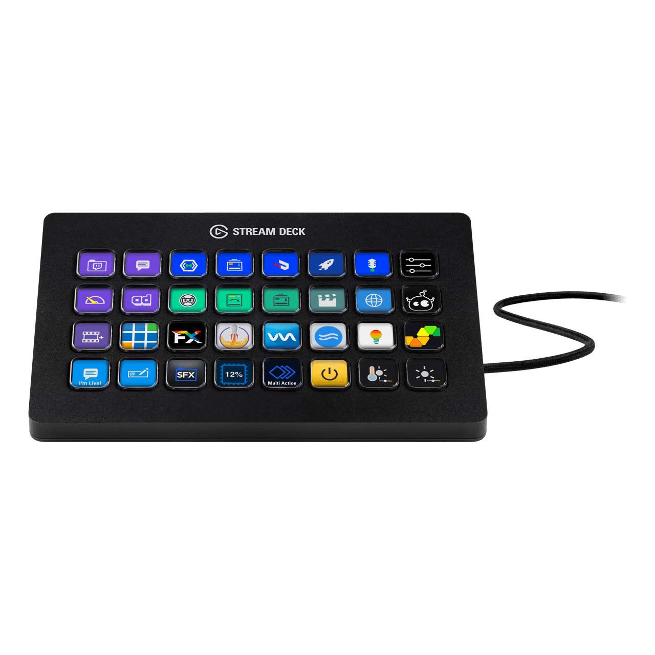 Elgato Stream Deck XL Keypad - 32 Key - USB 3.0 Interface - Mac/PC