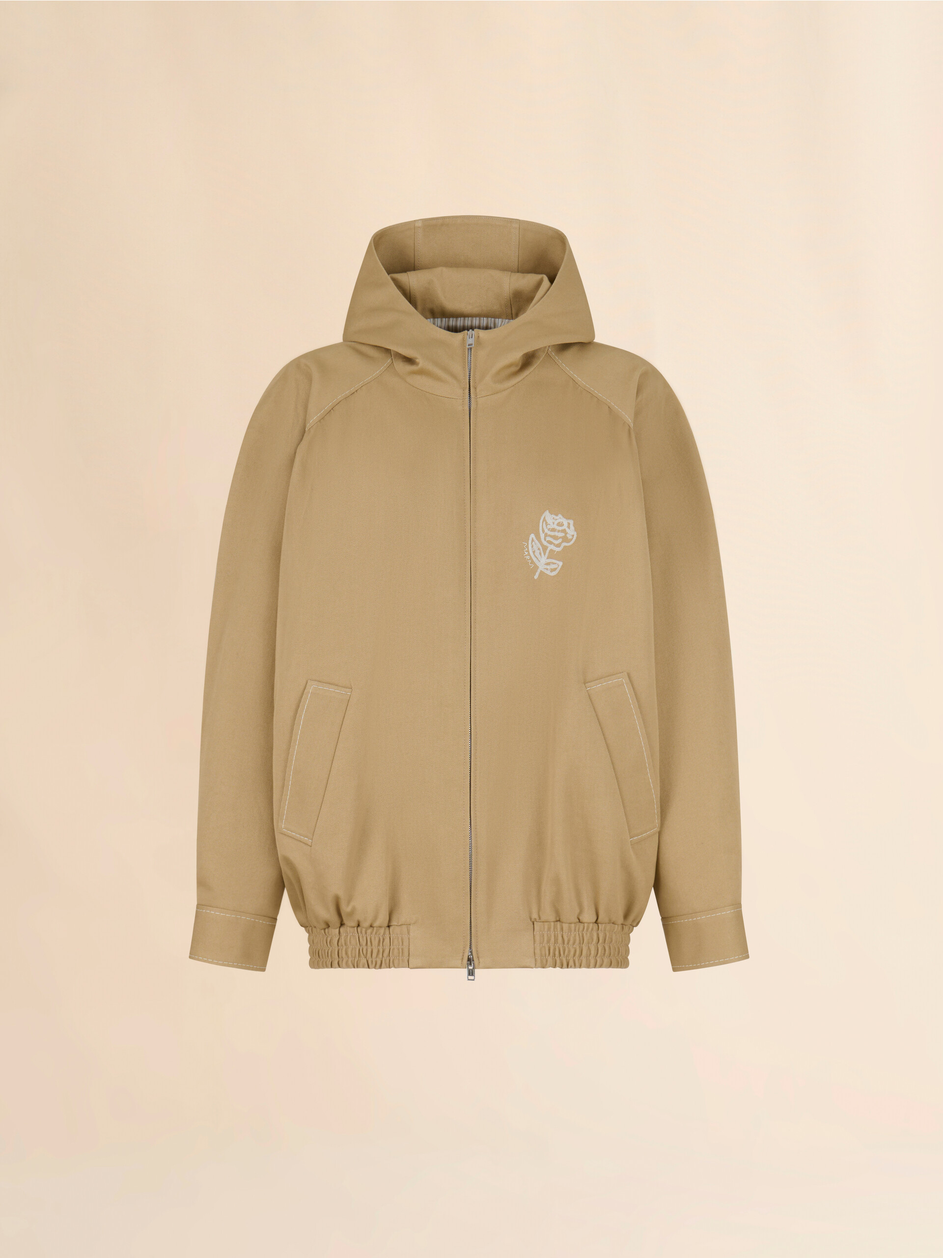 Brown drill bomber jacket | Marni