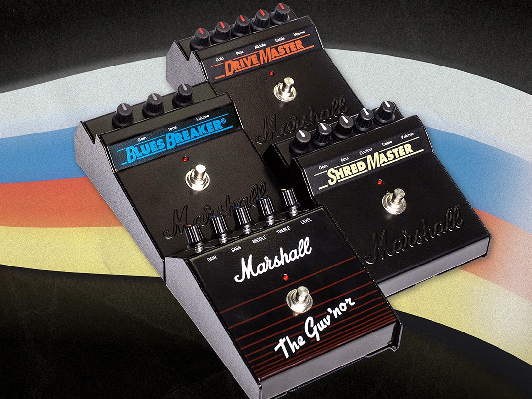 マーシャル創立60周年記念 エフェクターリイシューモデル発売 | News