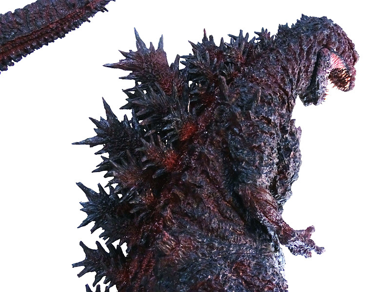 雛型ゴジラ検討用第一案（ウロコゴジラ）蓄光ポリレジンスタチュー 雛