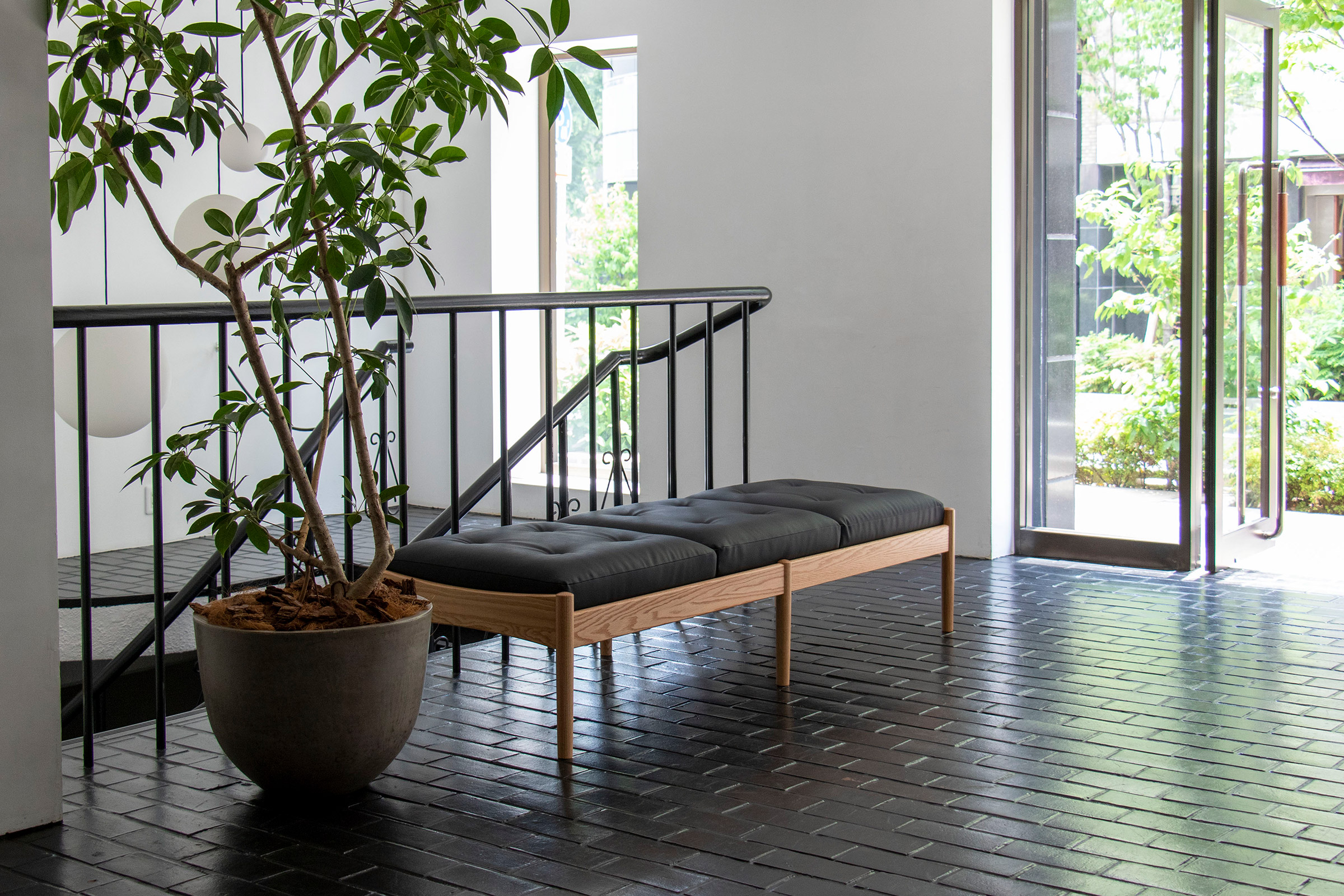 状態良好】Tecni Nova テクニノヴァ 高級ソファーベンチ ベンチソファ