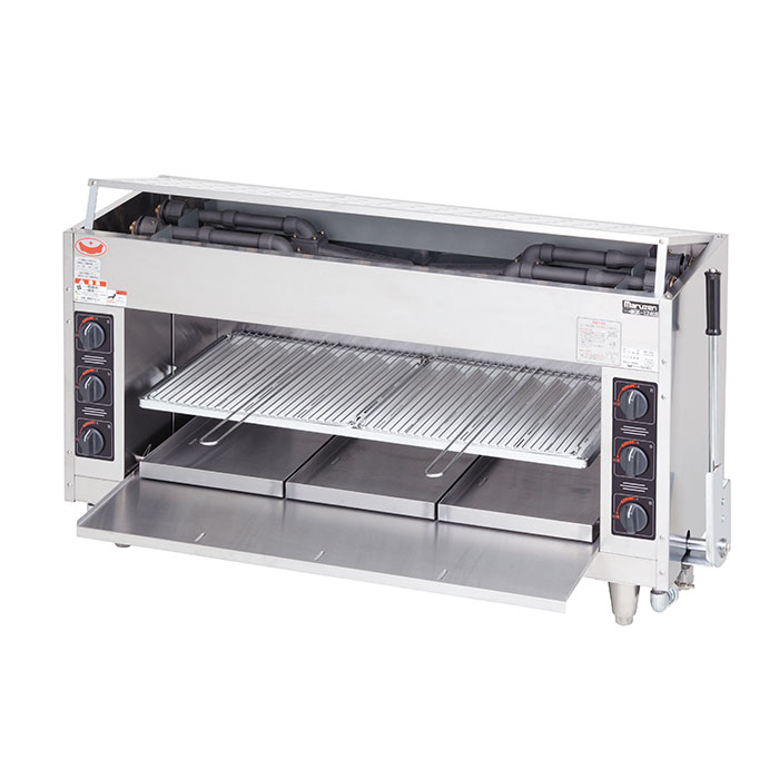 ガス上火式焼物器「スピードグリラー」＜赤外線バーナー＞｜株式会社