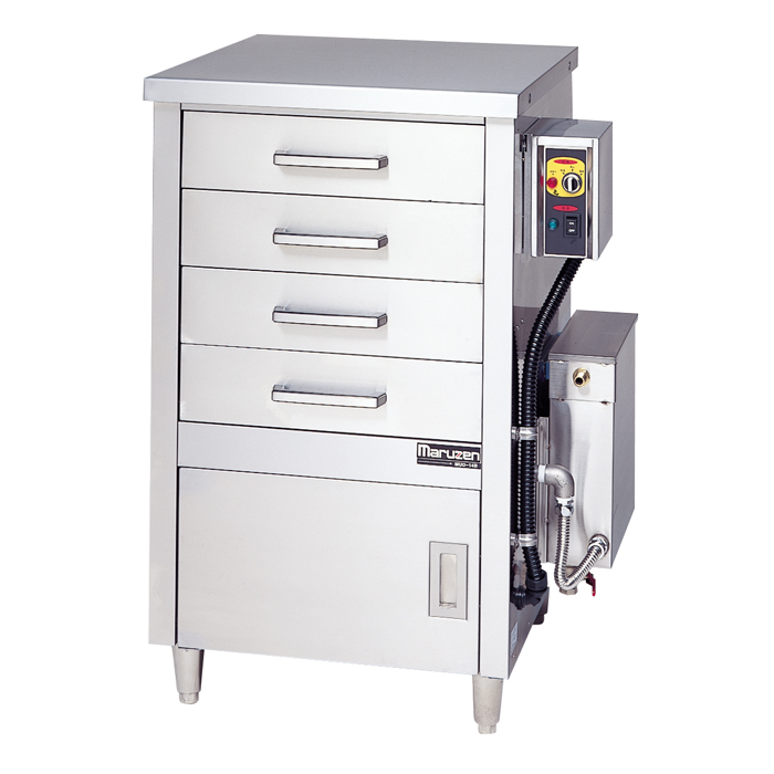 大型 業務用 五加調理器 4段 ドロワー式 引出式蒸し器 都市ガス用