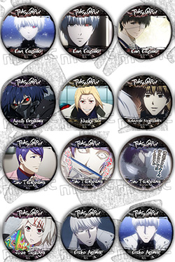 東京喰種 トーキョーグール コレクション缶バッジ 全20種セット TV