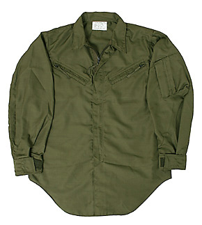 70s US ARMY ヘリクルーシャツ ノーメックス NAM戦 OG-106 US(米軍) NAM戦