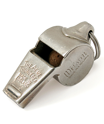 US AAF(米陸軍航空隊) WWII ミリタリー・ホイッスル(ブラス製)/本体