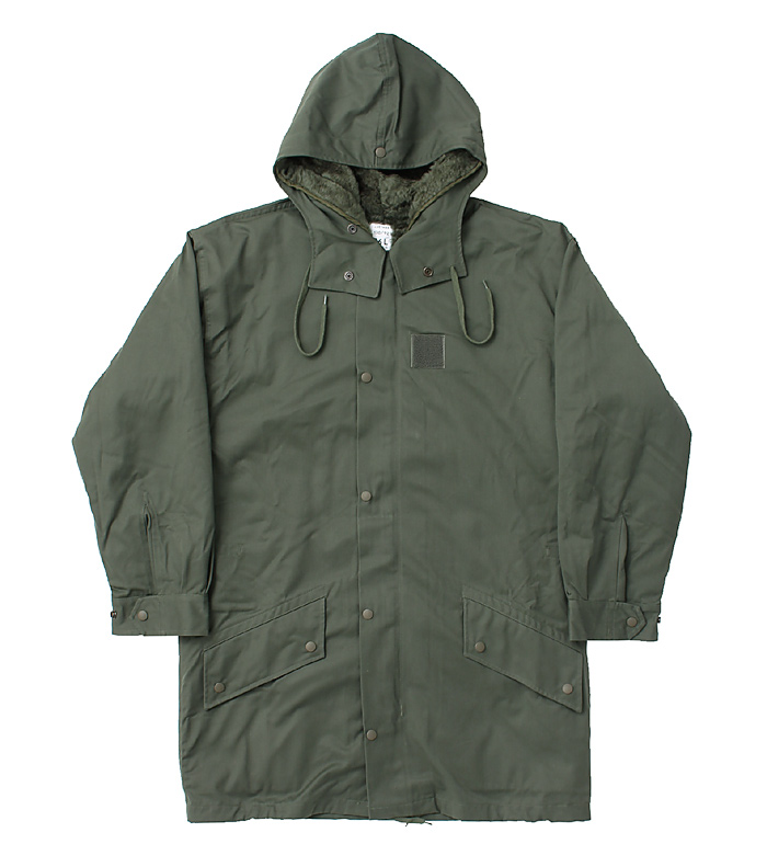 フランス軍 F1 OD HBTパーカー/ライナー付/実物・未使用