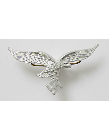 WWII ドイツ空軍(WL) 制帽用、下士官帽章/実物・未使用