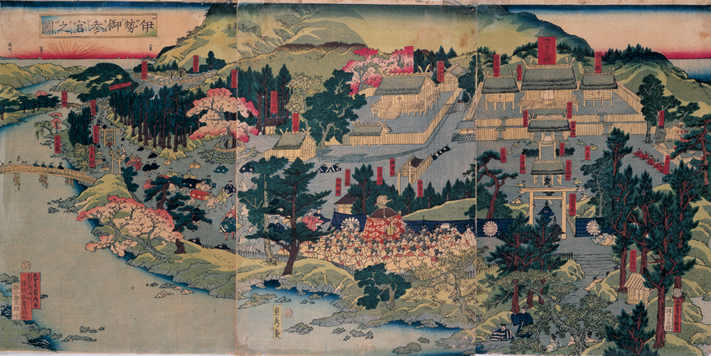 伊勢御参宮之図 | 展示作品 | マスプロ美術館｜マスプロ電工