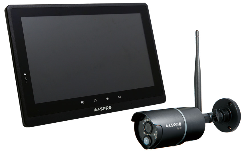 モニター＆ワイヤレスHDカメラセット EP2WCFL | マスプロ電工