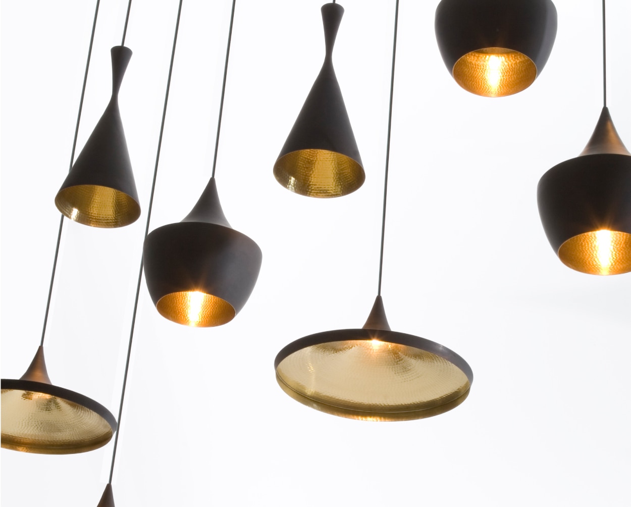 BEAT WIDE PENDANT LED(Black)の通販 / マスターウォール