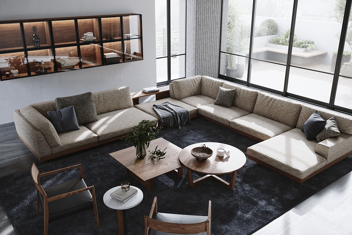 レア】マスターウォールローテーブル引出し付